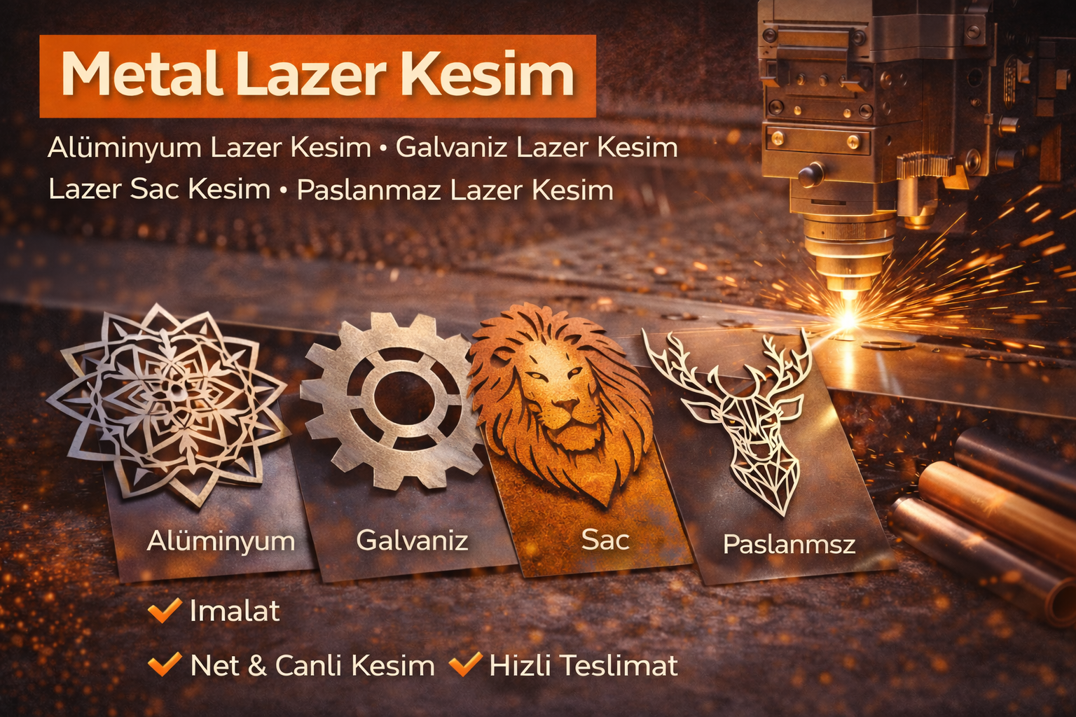 Alüminyum  Lazer Kesim