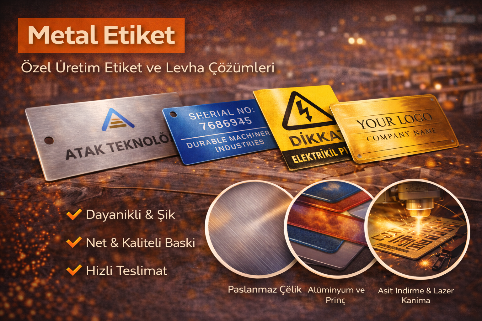 Metal Etiket