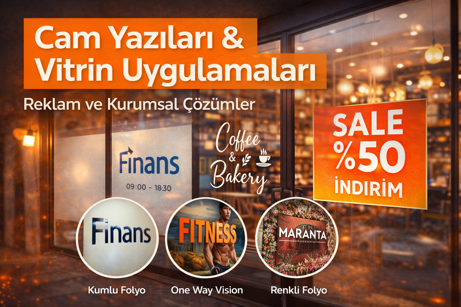 Cam Yazıları